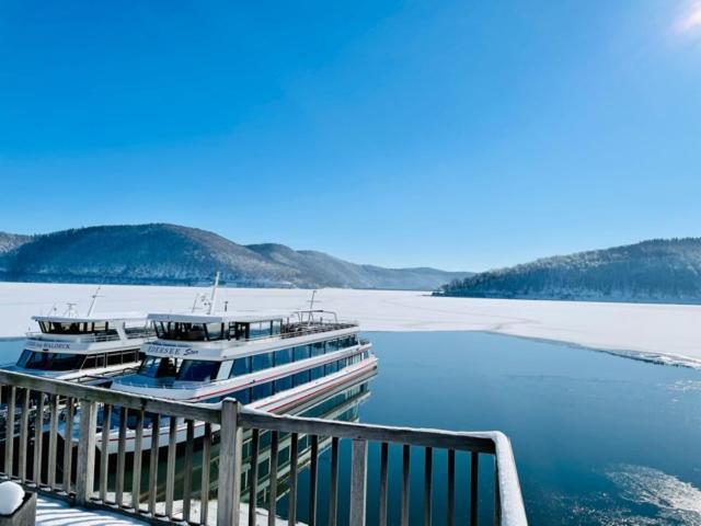 Edersee-Chalet Villa Waldeck  Kültér fotó